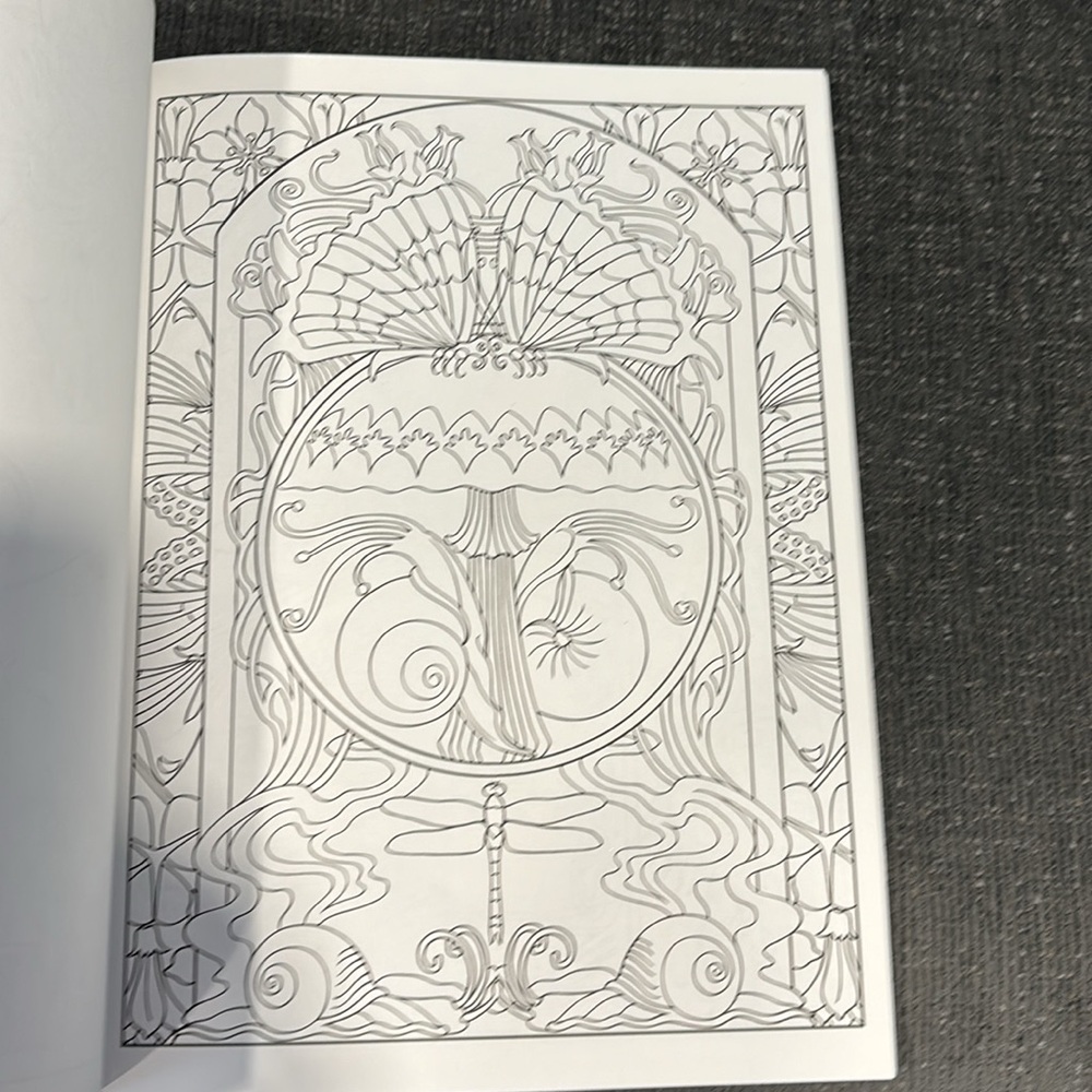 NEW! 2 Adult Coloring Books NWT - Picture 8 of 8